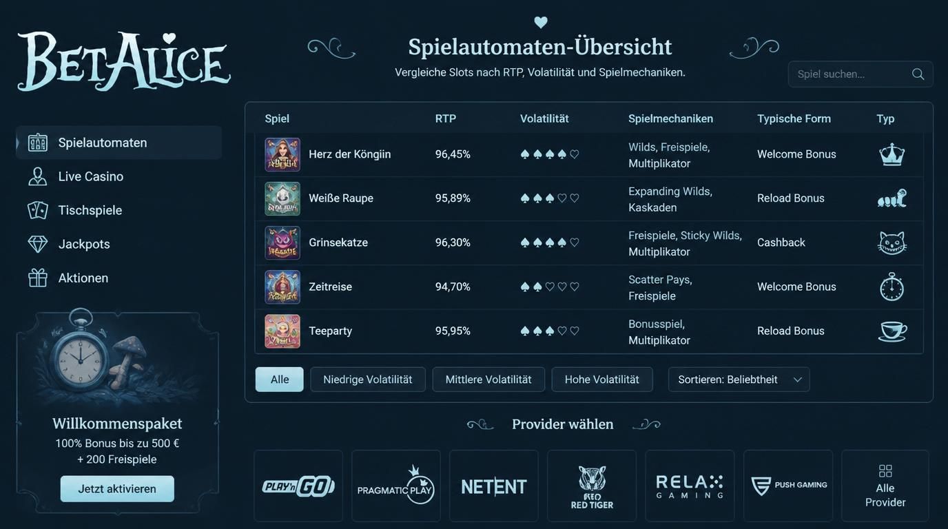 Vergleich unterschiedlicher Boni auf einen Blick – was zählt wirklich für Slot-Fans.